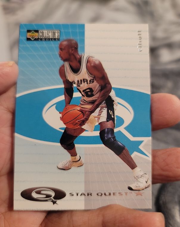1997-98 Upper Deck Collector's Choice StarQuest #SQ118 Sean Elliott — front
