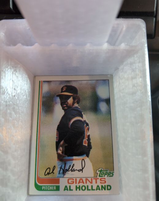 1977 Topps #169 Al Holland — front