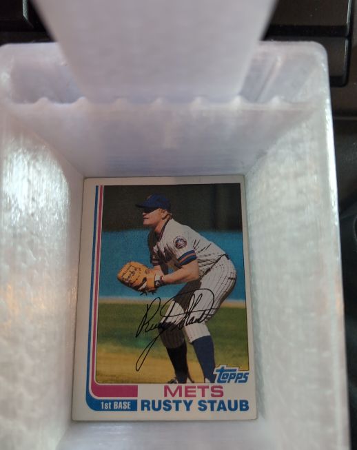 1982 Topps #500 Rusty Staub — front