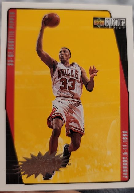 1997-98 Upper Deck Collector's Choice #C4 Scottie Pippen — front