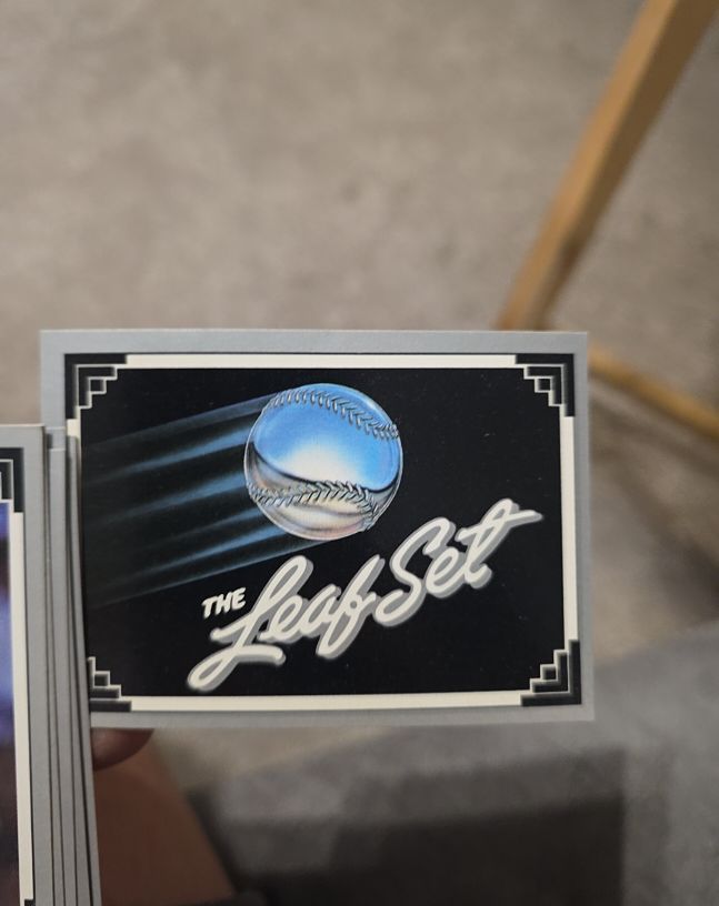 1991 Leaf The Leaf Set #NNO — front