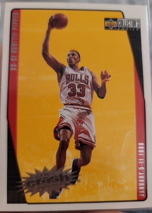 1997-98 Upper Deck Collector's Choice #C4 Scottie Pippen You Crash the Game — front