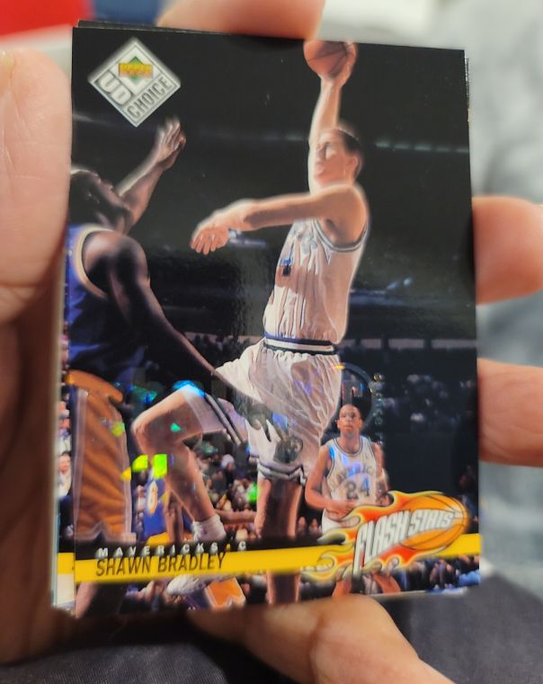 1998 Upper Deck Choice Flash Stats #184 Shawn Bradley — front
