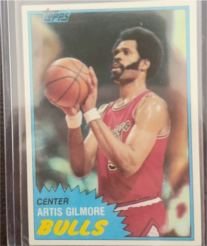 1981 Topps #7 Artis Gilmore — front