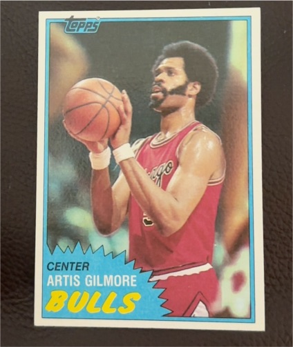 1981 Topps #7 Artis Gilmore — front