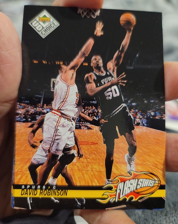 1998-99 Upper Deck UD Choice #179 David Robinson — front