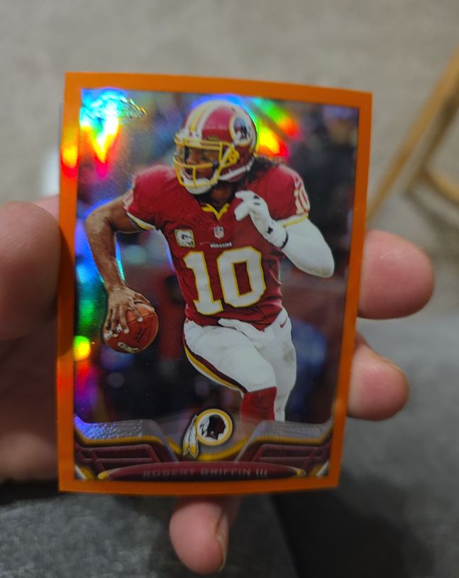 2013 Topps Chrome #125 Robert Griffin III — front