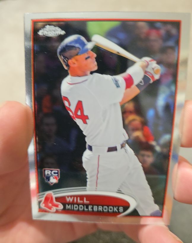 2012 Topps Chrome #197 Will Middlebrooks — front