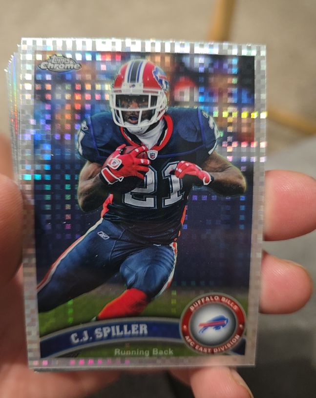 2011 Topps Chrome #96 C.J. Spiller — front