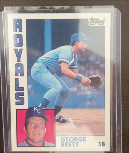 1984 Topps #500 George Brett — front