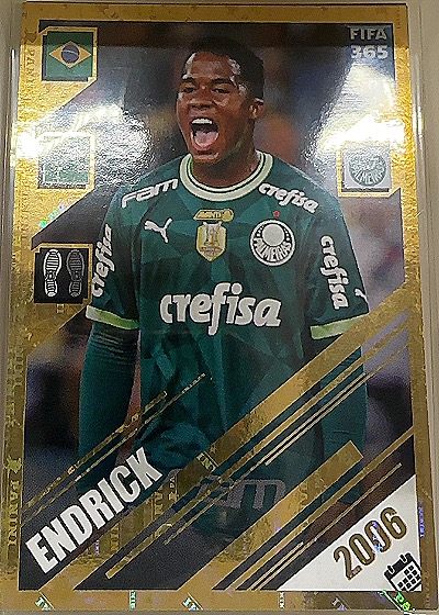 2024 Panini FIFA 365 #428 Endrick — front