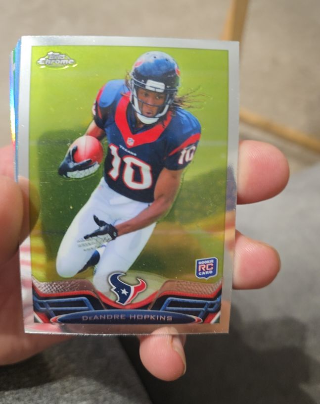 2013 Topps Chrome #154 DeAndre Hopkins — front