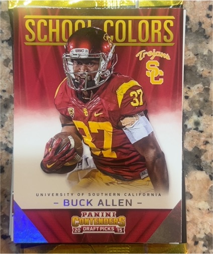2015 Panini Contenders Draft Picks #19 Buck Allen — front