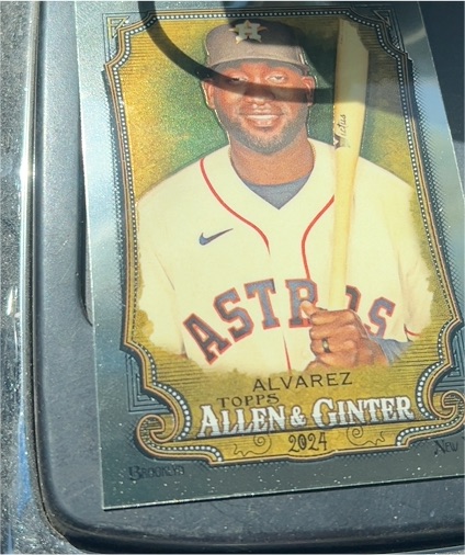 2024 Topps Allen & Ginter #83 Yordan Alvarez — front