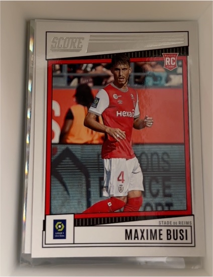 2022 Panini Score #159 Maxime Busi — front