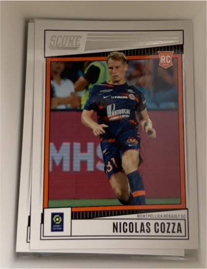 2022 Panini Score Ligue 1 #117 Nicolas Cozza — front