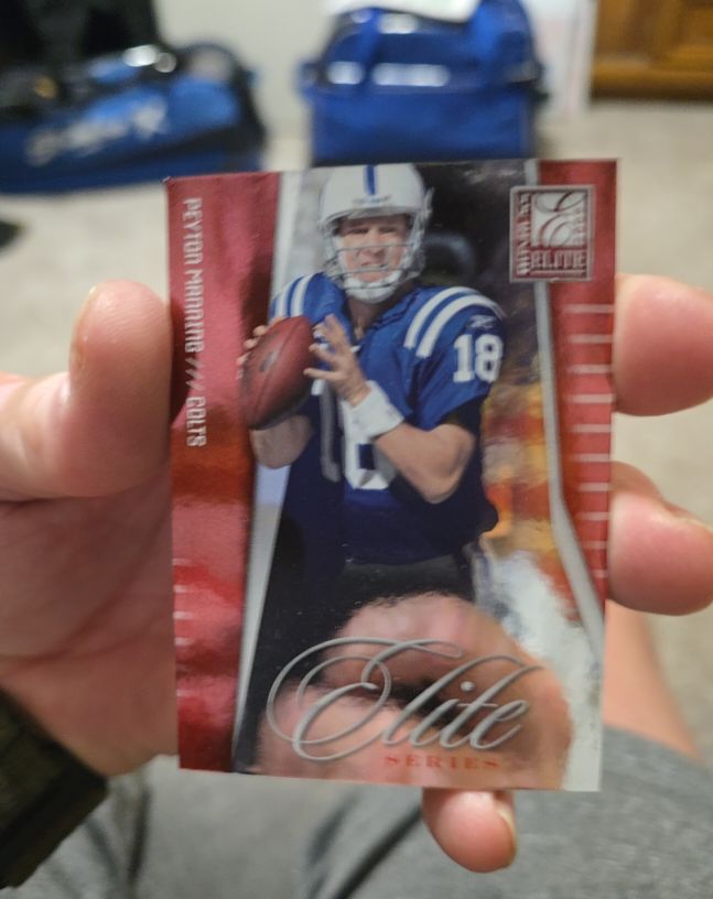 2009 Donruss Elite Series #18 Peyton Manning — front