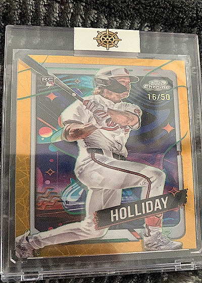 2024 Topps Chrome Cosmic #7 Jackson Holliday — front