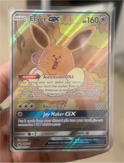 2019 Pokémon SM233 Eevee GX — front