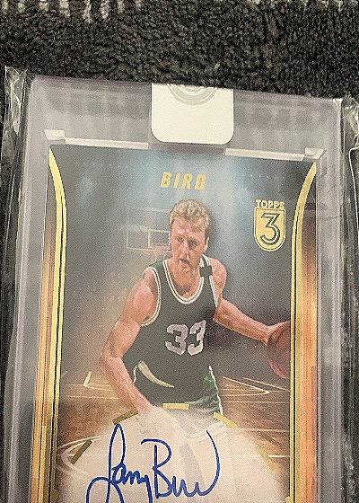 2023 Topps 3 Larry Bird — front