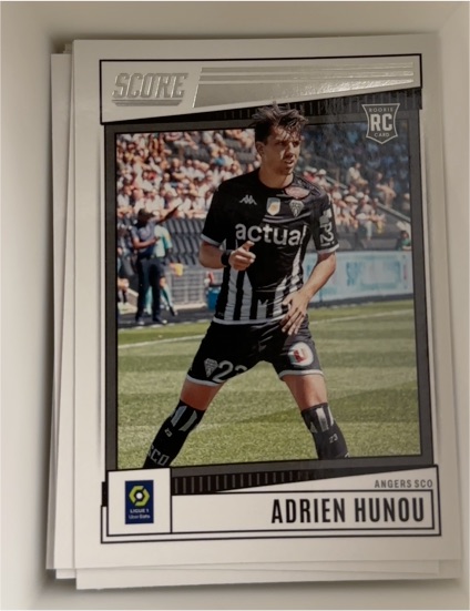 2022 Panini Score Ligue 1 #12 Adrien Hunou — front