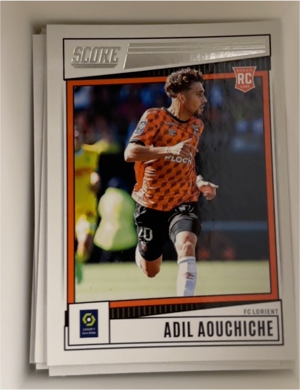 2022-23 Panini Score Ligue 1 #71 Adil Aouchiche — front