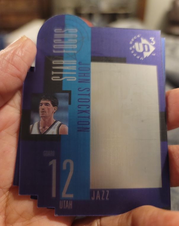 1996-97 Upper Deck UD3 #24 John Stockton — front