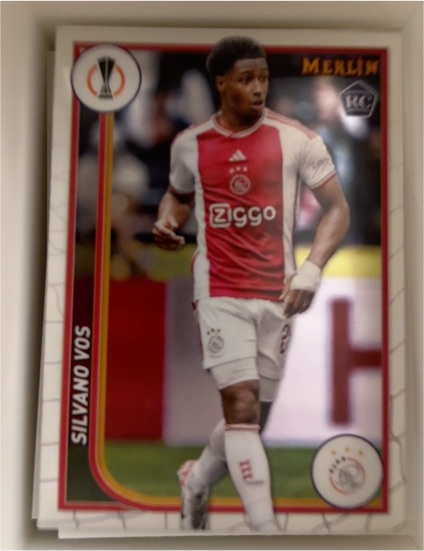 2023-24 Topps Merlin UEFA Club Competitions #8 Silvano Vos RC — front