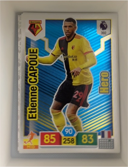 2019-20 Panini Adrenalyn XL Premier League #392 Etienne Capoue — front