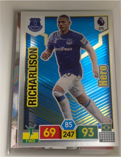 2019 Panini Adrenalyn XL Premier League #375 Richarlison — front