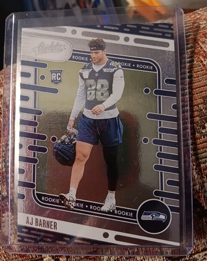 2024 Panini Absolute #184 AJ Barner — front