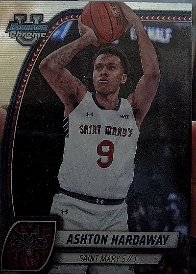 2024-25 Bowman University Chrome #93 Ashton Hardaway — front