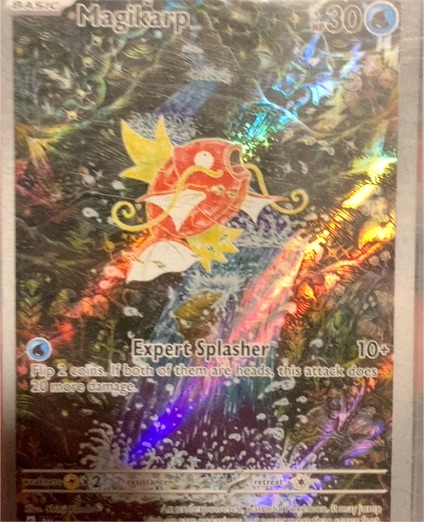 2023 Pokémon SV02: Paldea Evolved #203 Magikarp Illustration Rare — front