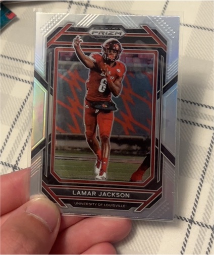 2023 Panini Prizm Draft Picks #67 Lamar Jackson — front
