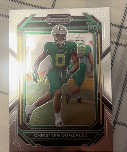 2023 Panini Prizm Draft Picks #174 Christian Gonzalez — front