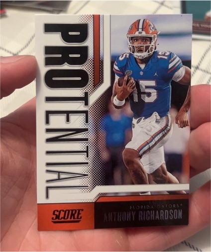 2023 Panini Score PROtential #4 Anthony Richardson — front