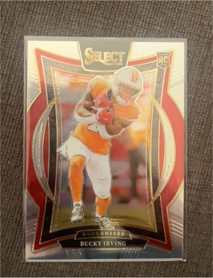 2024 Panini Select #4 Bucky Irving — front