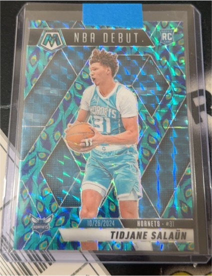 2024-25 Panini Mosaic NBA Debut #268 Tidjane Salaun — front