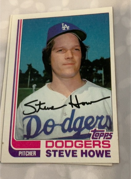 1982 Topps #14 Steve Howe — front