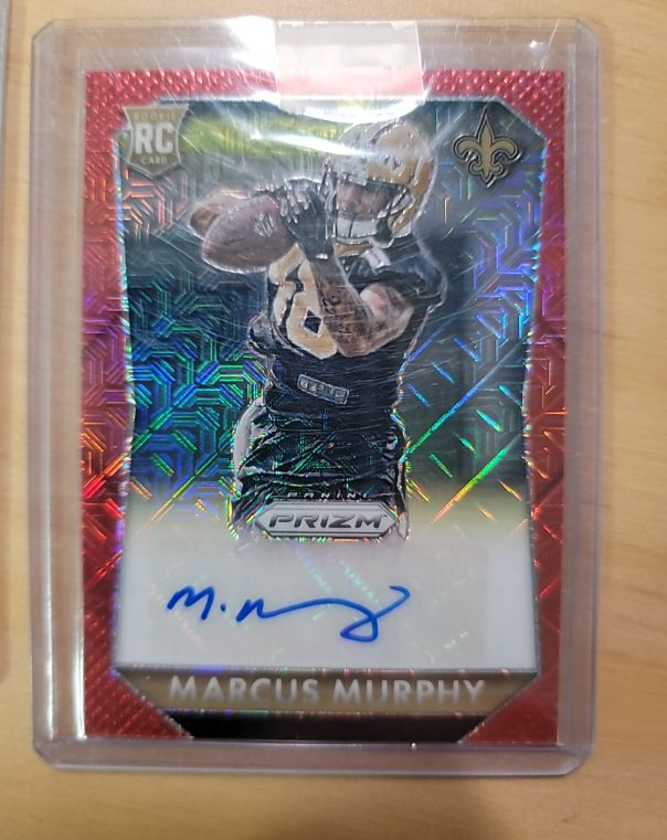 2015 Panini Prizm Rookie Autographs #RS-MA Marcus Murphy — front