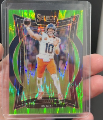 2024 Panini Select #30 Bo Nix — front