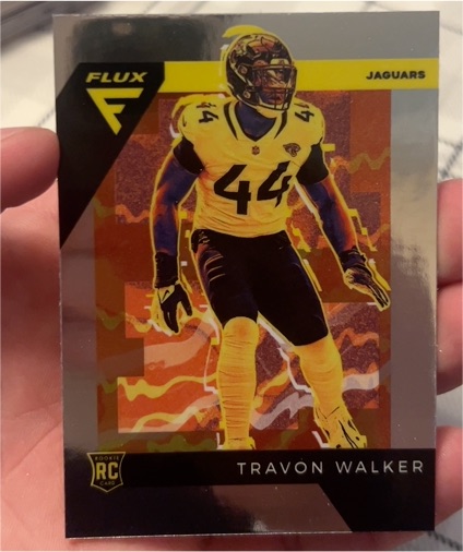 2022 Panini Chronicles Flux #FX-11 Travon Walker — front