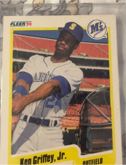 1990 Fleer #513 Ken Griffey, Jr. — front