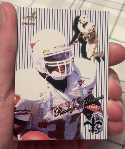 1999 Pacific Aurora #94 Ricky Williams — front