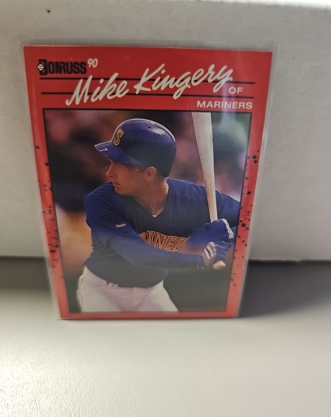 1990 Donruss #601 Mike Kingery — front