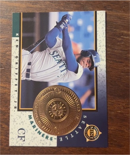 1998 Pinnacle Mint Collection #7 Ken Griffey Jr. — front