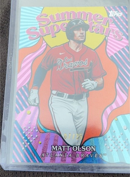 2025 Topps Series 2 #SS-5 Matt Olson — front