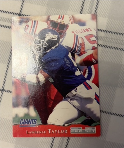 1993 Pro Set #309 Lawrence Taylor — front