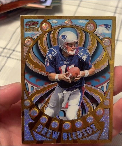 1997 Pacific Revolution #81 Drew Bledsoe — front