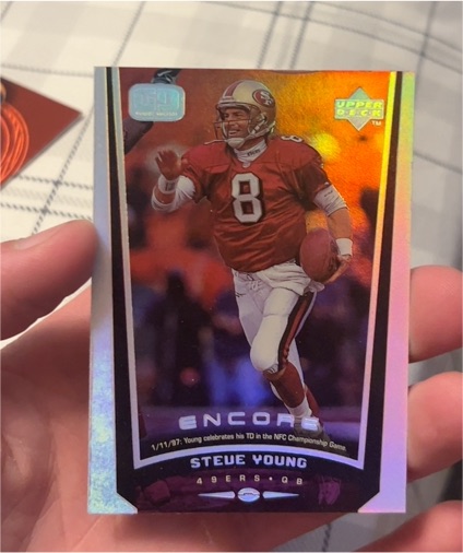 1998 Upper Deck Encore #127 Steve Young — front